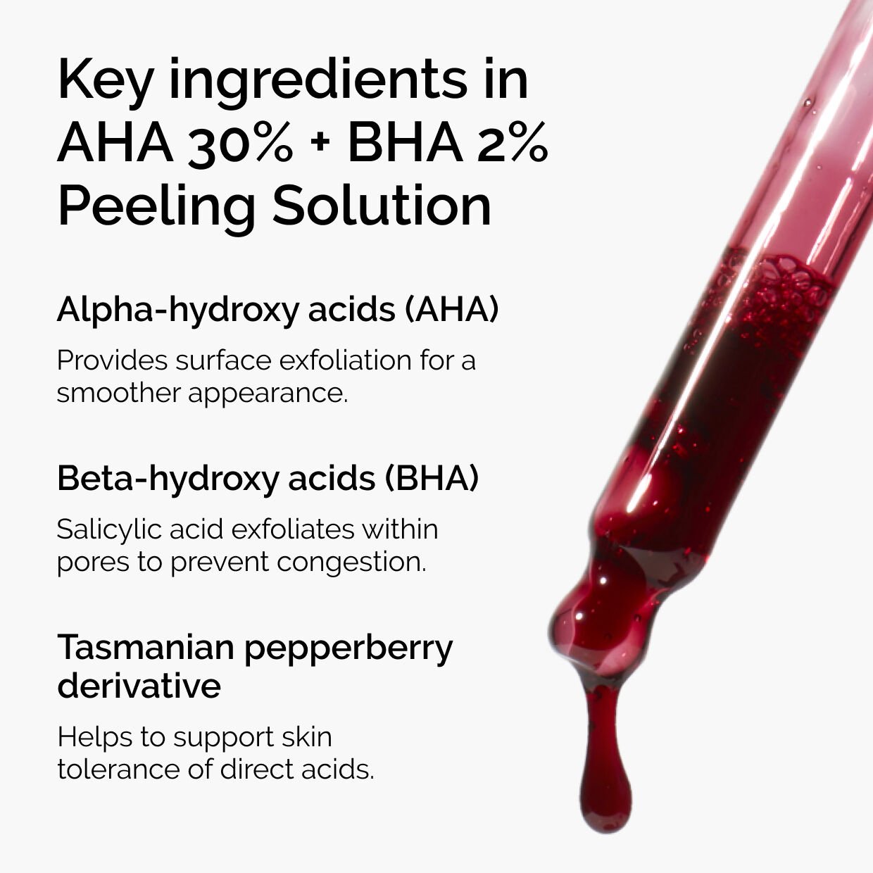 AHA 30% + BHA 2% Peeling Solution 30ml - Image 3