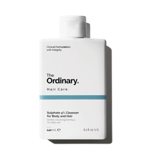 Sulphate 4% Fragrance-Free Cleanser for Body and Hair eu240ml